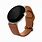 Brown Leather Pixel Watch Band