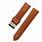 Brown Leather Watch Band