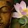 Buddha and Lotus Flower