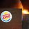 Burger King On Fire