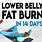 Burn Lower Belly Fat