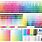 CMYK Color Chart for Printing