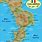 Calabria Beach Italy Map