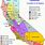 California Coast Cities Map