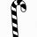 Candy Cane Black and White