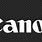 Canon Logo White