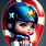 Captain America Cute