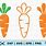 Carrot SVG Cricut