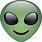 Cartoon Alien Emoji