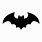 Cartoon Bat SVG