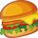 Cartoon Burger Transparent
