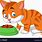 Cartoon Cat Eating Human
