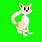 Cartoon Cat Green screen