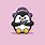 Cartoon Penguin Gaming