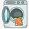 Cartoon Washing Machine Clip Art