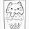 Cat in Ice Cream Cone Coloring Page
