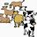 Cattle Herd Clip Art