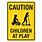 Caution Kids Sign