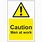 Caution Men at Work Printable Sign