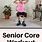 Chair Core Exercises for Seniors