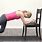 Chair Plank Exercise