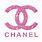 Chanel Logo Glitter