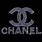 Chanel Logo Rhinestone
