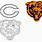 Chicago Bears Emblem Stencil