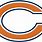 Chicago Bears Football Logo