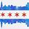 Chicago Flag Art