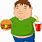 Child Obesity Cartoon