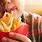 Children Eating Fast Food