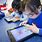 Children Using iPad