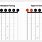 Chord Chart for Open G Tuning