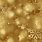 Christmas Gold Glitter Background