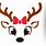 Christmas Reindeer Free SVG Files