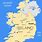 Cities in Ireland Map