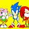 Classic Sonic Tails Knuckles and Amy