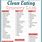 Clean Eating Printable Grocery List