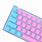 Clix Pink Keyboard