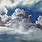 Cloudy Sky Watercolor