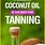 Coconut Oil for Tanning