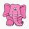Colorful Cartoon Elephant