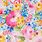 Colorful Floral Fabric