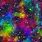 Colorful Galaxy Texture