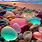 Colorful Pebble Beach