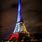 Colors Eiffel Tower France
