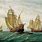 Columbus Ships Painting