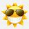 Cool Sun Emoji