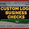 Costco Business Checks Custom Logos